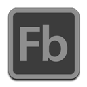 Adobe Flash Builder (Gray) icon